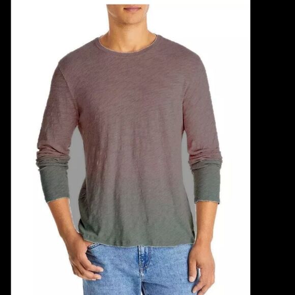 ATM Anthony Thomas Melillo Men's Distressed Ombre Long Sleeve Tee XL NWOT - Picture 11 of 12